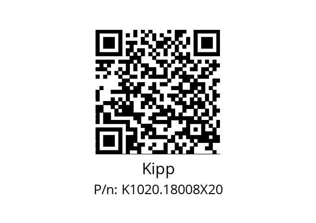   Kipp K1020.18008X20