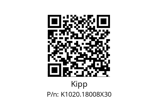   Kipp K1020.18008X30