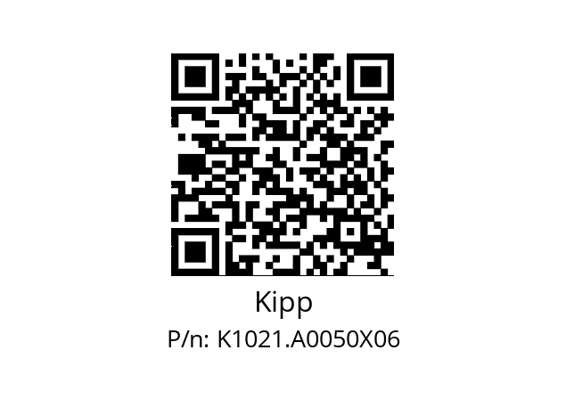   Kipp K1021.A0050X06