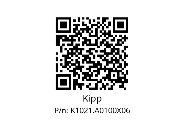   Kipp K1021.A0100X06