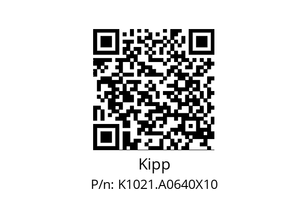   Kipp K1021.A0640X10