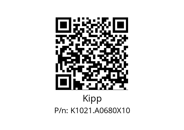   Kipp K1021.A0680X10