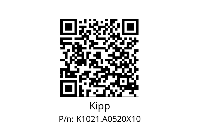   Kipp K1021.A0520X10