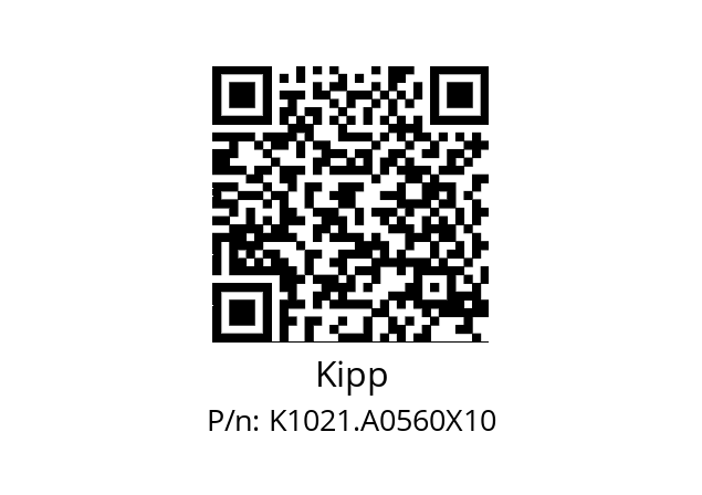   Kipp K1021.A0560X10