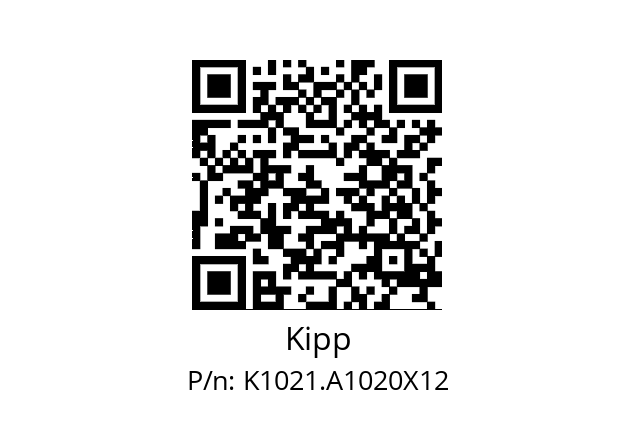   Kipp K1021.A1020X12