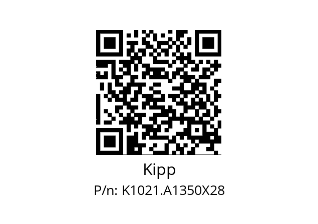   Kipp K1021.A1350X28