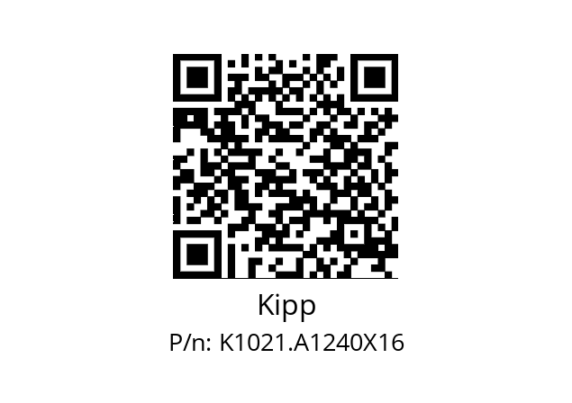   Kipp K1021.A1240X16