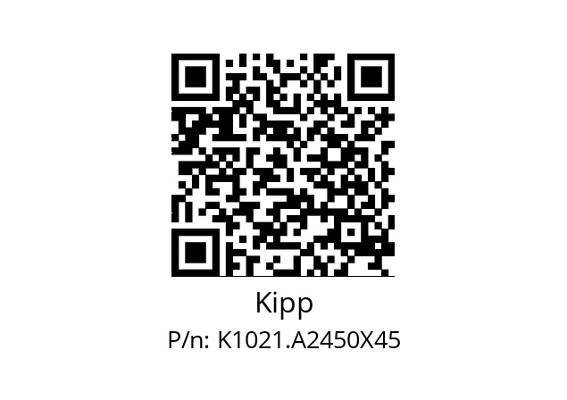   Kipp K1021.A2450X45