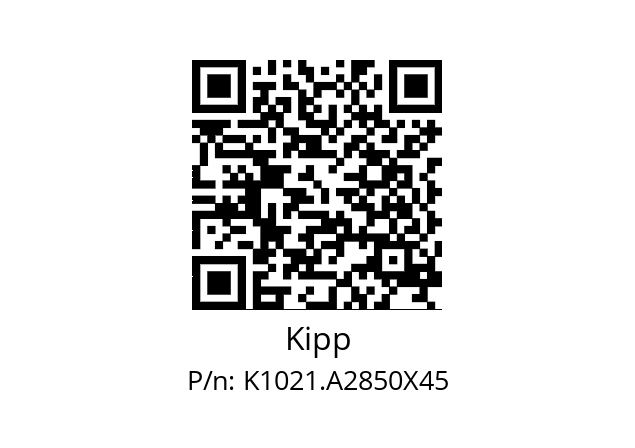   Kipp K1021.A2850X45