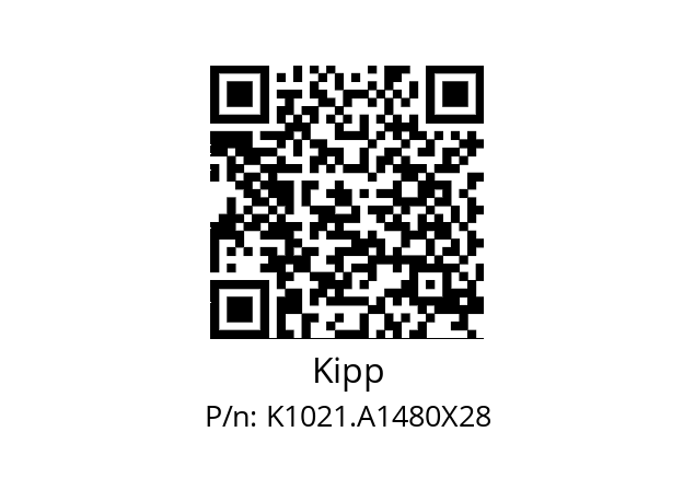   Kipp K1021.A1480X28