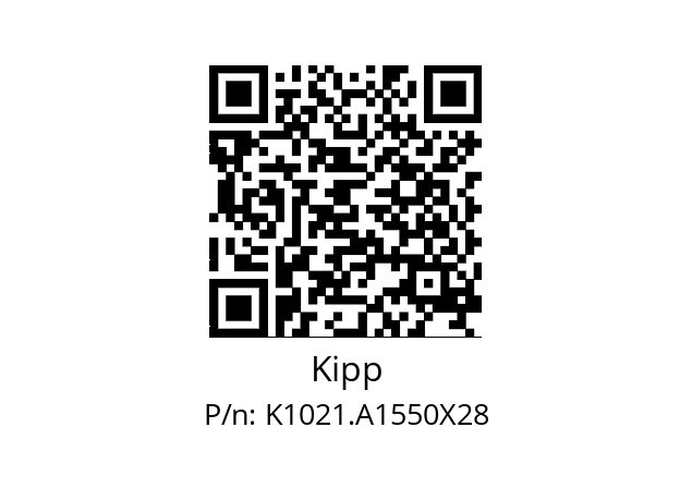   Kipp K1021.A1550X28