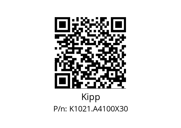   Kipp K1021.A4100X30