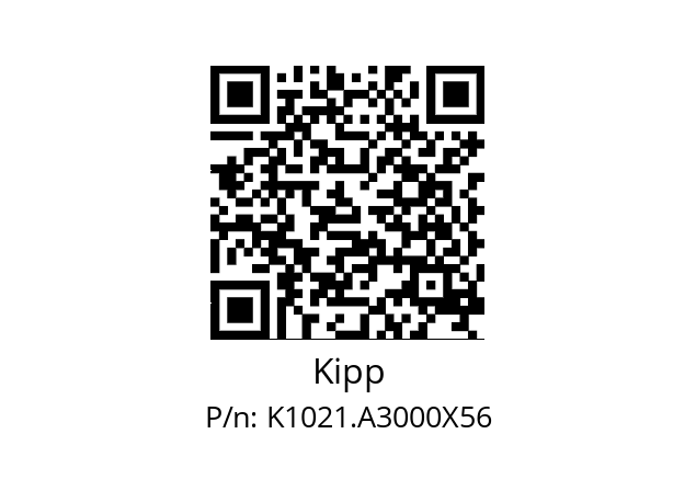   Kipp K1021.A3000X56