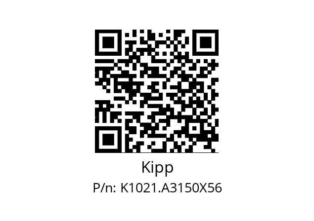   Kipp K1021.A3150X56