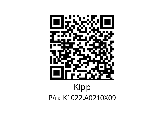   Kipp K1022.A0210X09