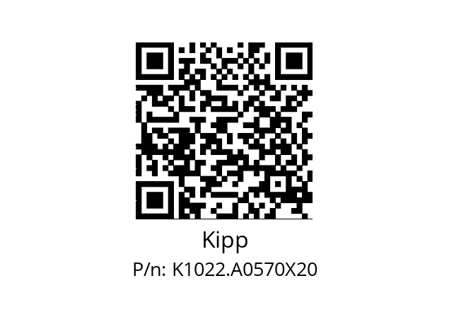   Kipp K1022.A0570X20