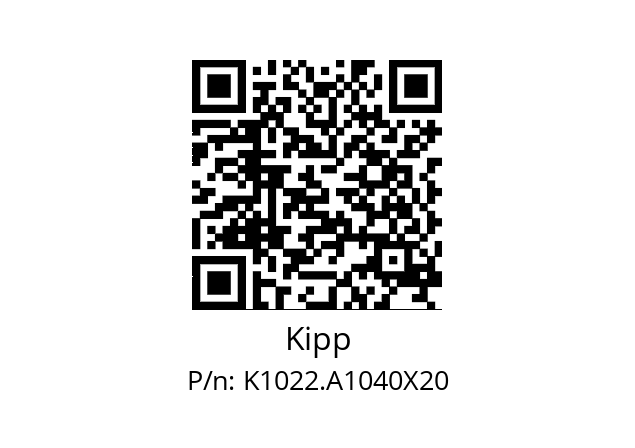   Kipp K1022.A1040X20