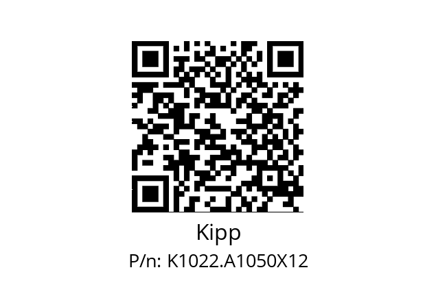   Kipp K1022.A1050X12