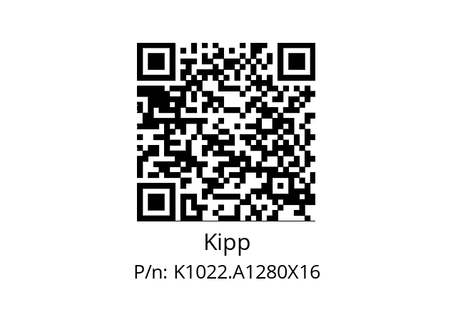   Kipp K1022.A1280X16