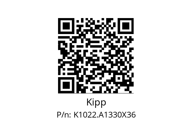   Kipp K1022.A1330X36