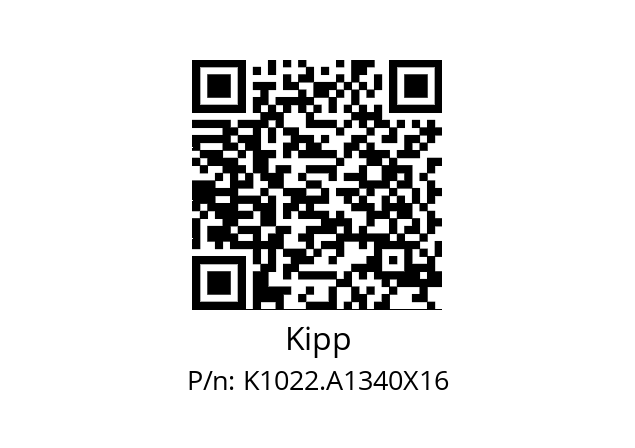   Kipp K1022.A1340X16