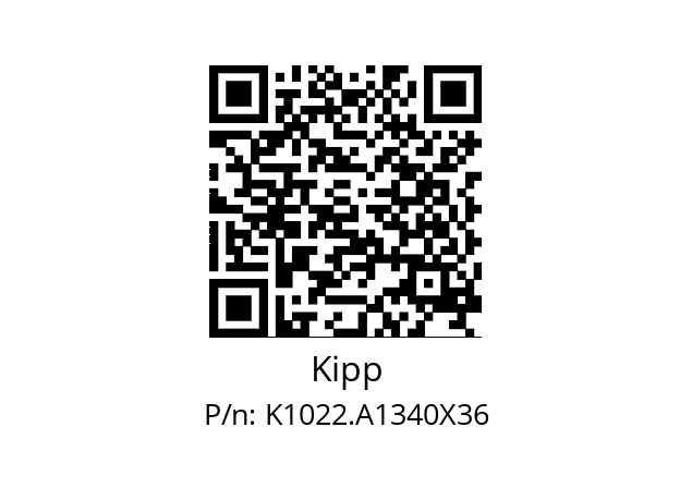   Kipp K1022.A1340X36