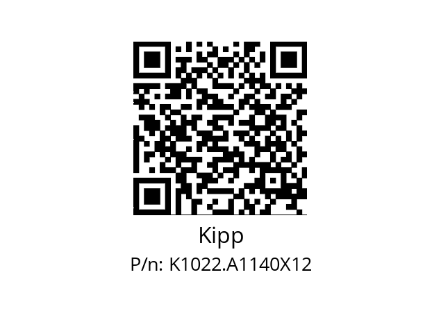   Kipp K1022.A1140X12