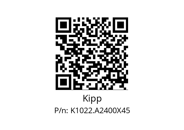   Kipp K1022.A2400X45