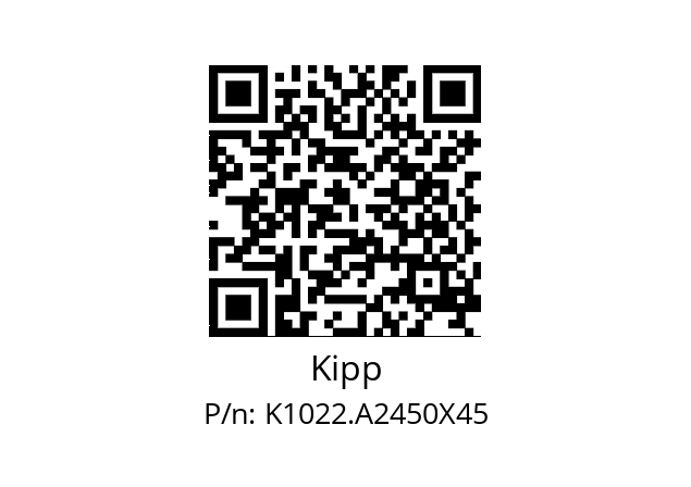   Kipp K1022.A2450X45