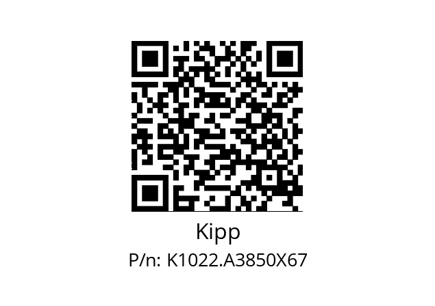   Kipp K1022.A3850X67