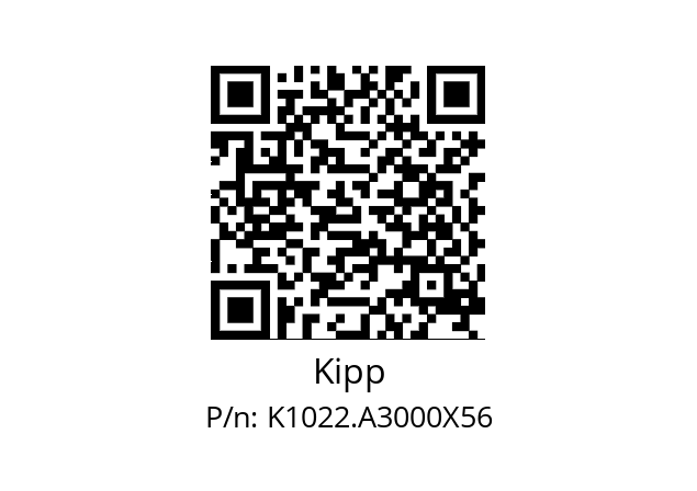   Kipp K1022.A3000X56