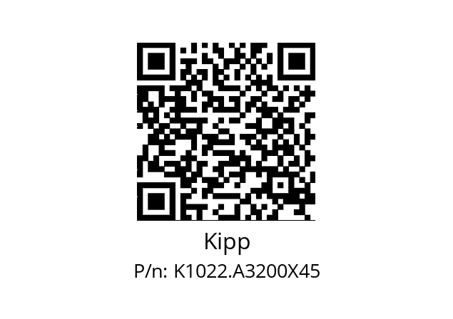   Kipp K1022.A3200X45