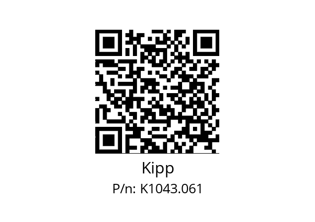   Kipp K1043.061