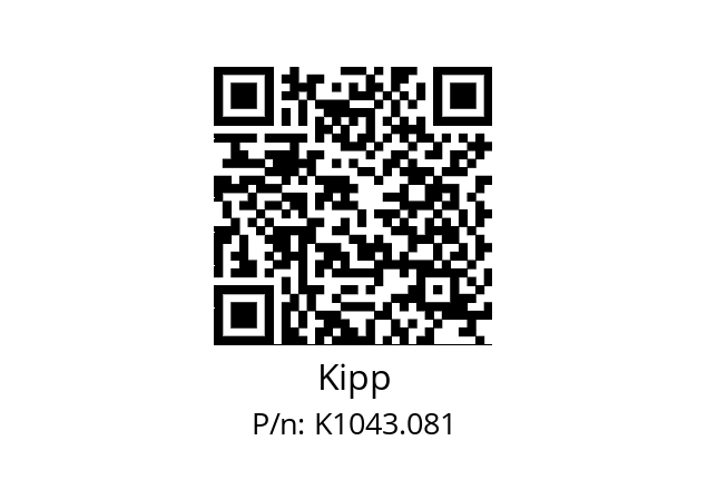   Kipp K1043.081