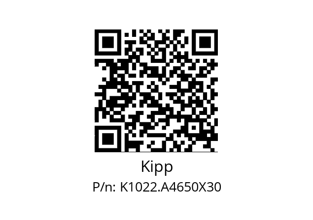   Kipp K1022.A4650X30