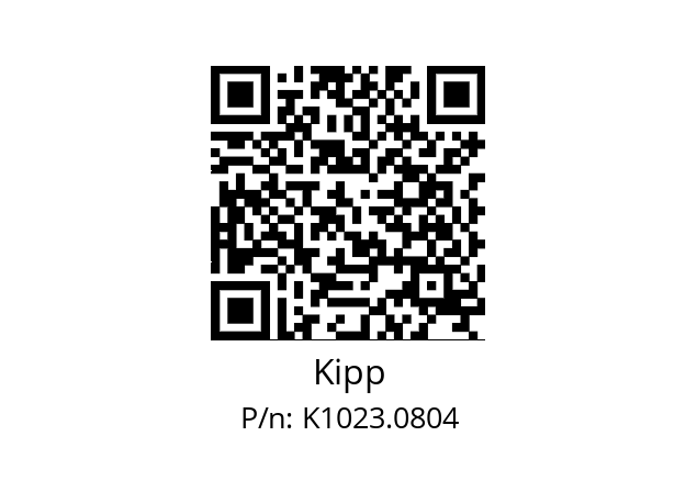   Kipp K1023.0804