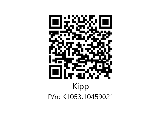   Kipp K1053.10459021