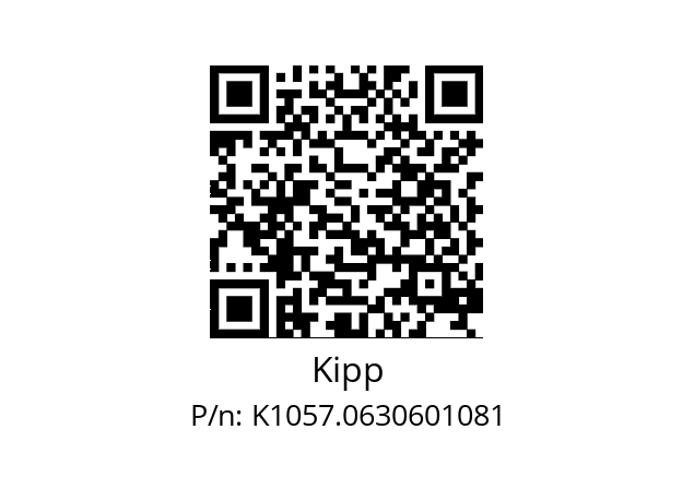   Kipp K1057.0630601081