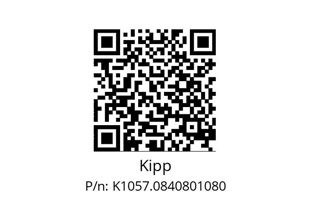   Kipp K1057.0840801080