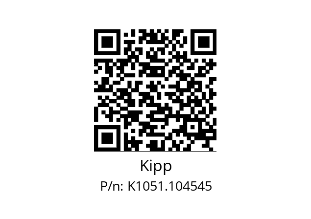   Kipp K1051.104545