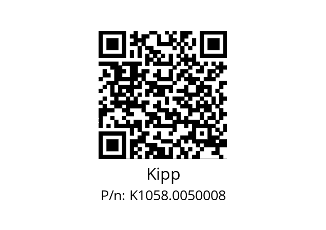   Kipp K1058.0050008