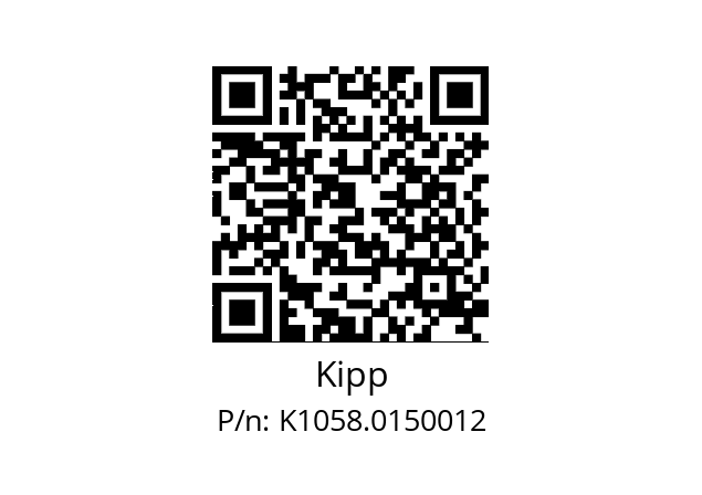   Kipp K1058.0150012