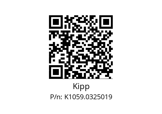   Kipp K1059.0325019