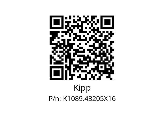   Kipp K1089.43205X16