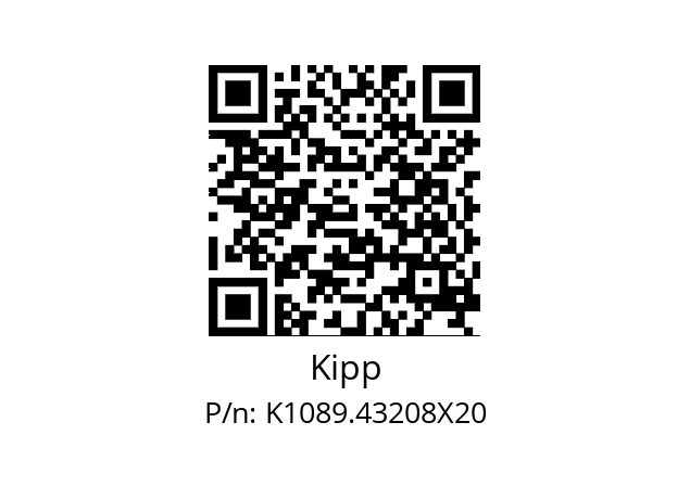   Kipp K1089.43208X20