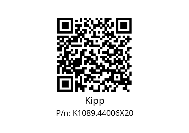   Kipp K1089.44006X20