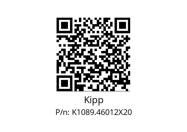   Kipp K1089.46012X20