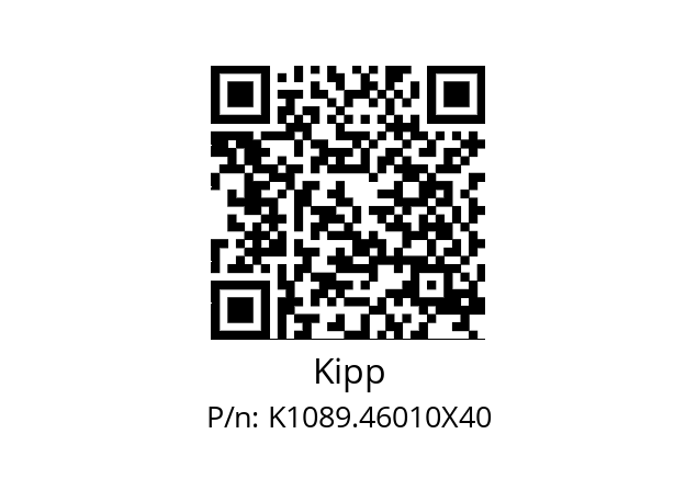   Kipp K1089.46010X40