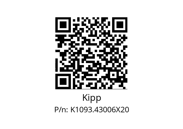   Kipp K1093.43006X20