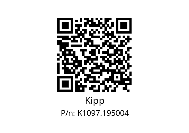   Kipp K1097.195004